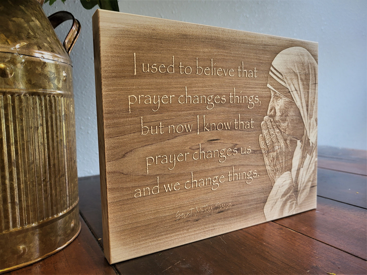 Saint Mother Teresa - Prayer Changes Us