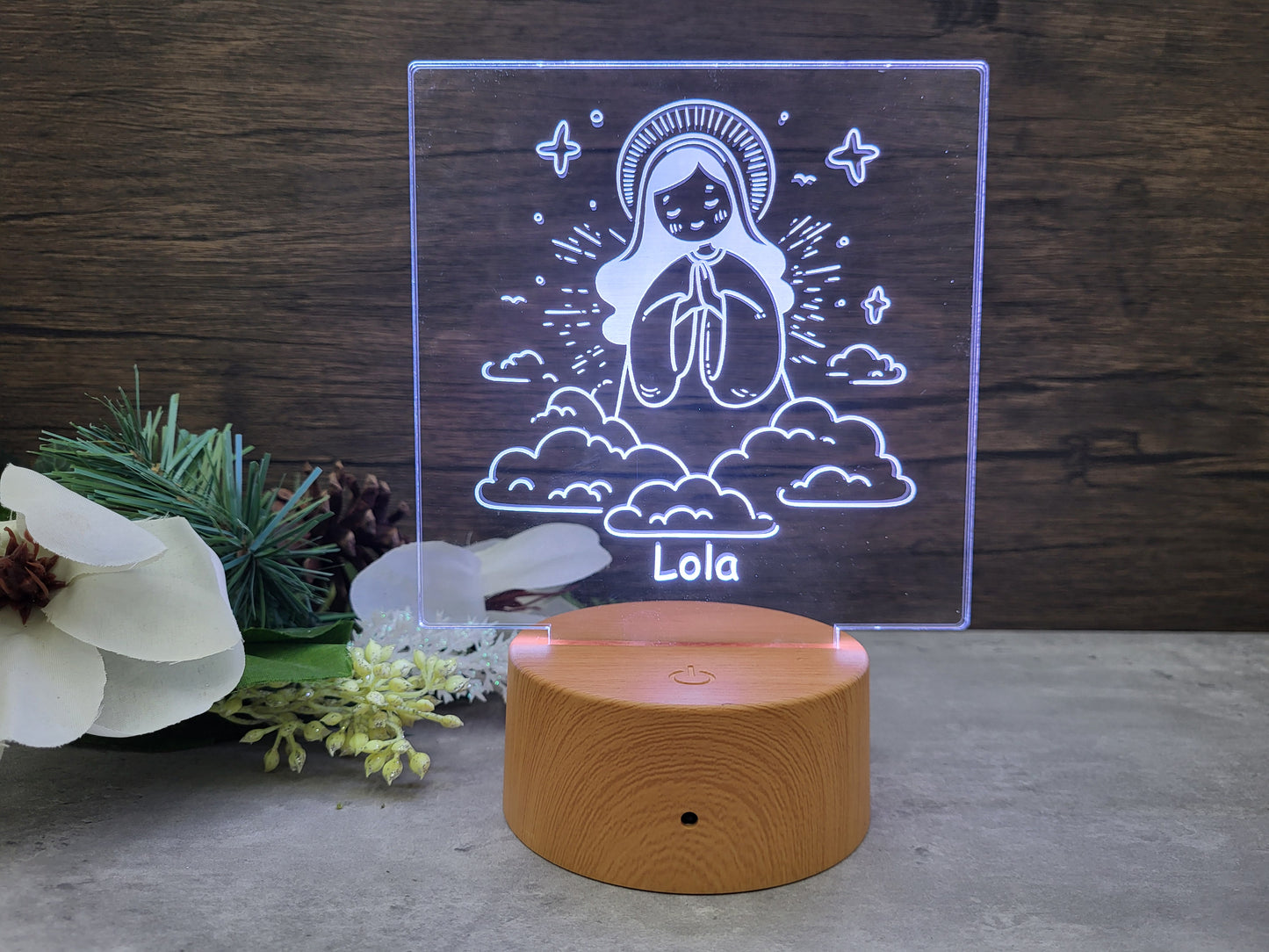 Engraved Night Light - CREATE YOUR OWN