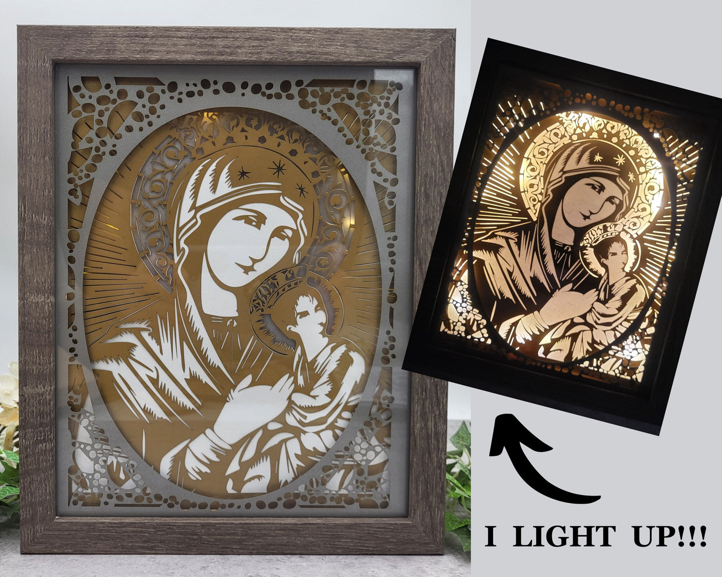 The Blessed Virgin Mary Lightbox